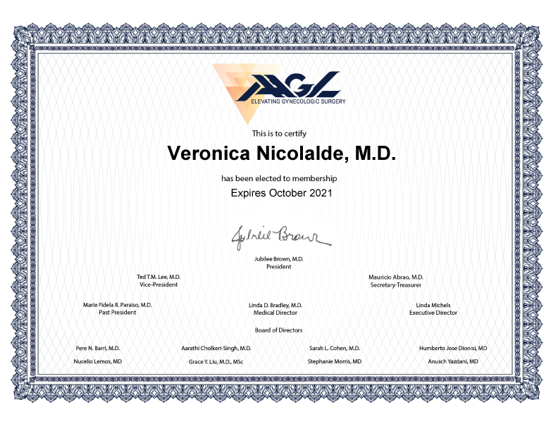 AAGL-MEMBERSHIP